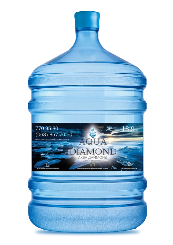 Бутель питної води AQUA DIAMOND — 1шт