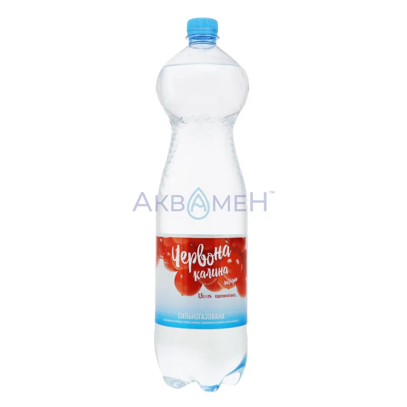 Червона Калина Лагідна сильногазована 1,5 л (6 шт)