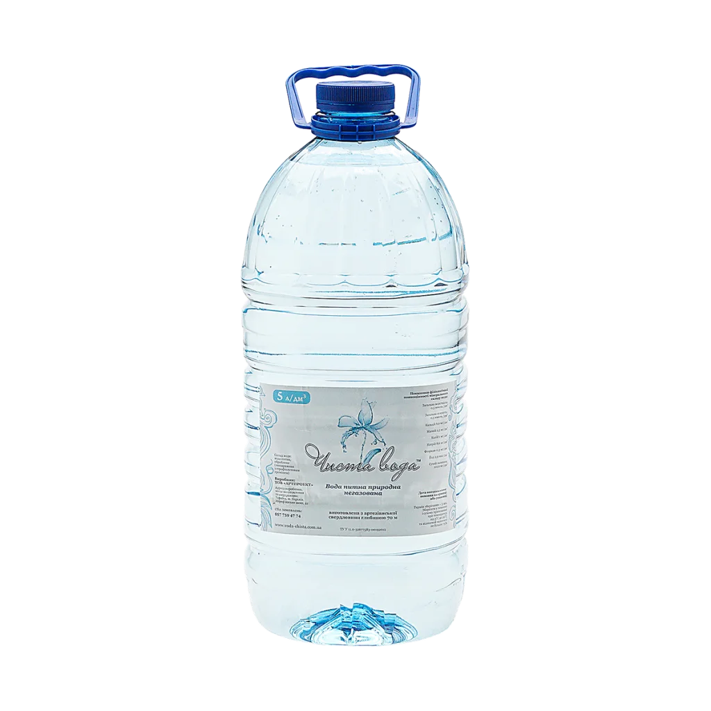 Чиста Вода негазована 5 л