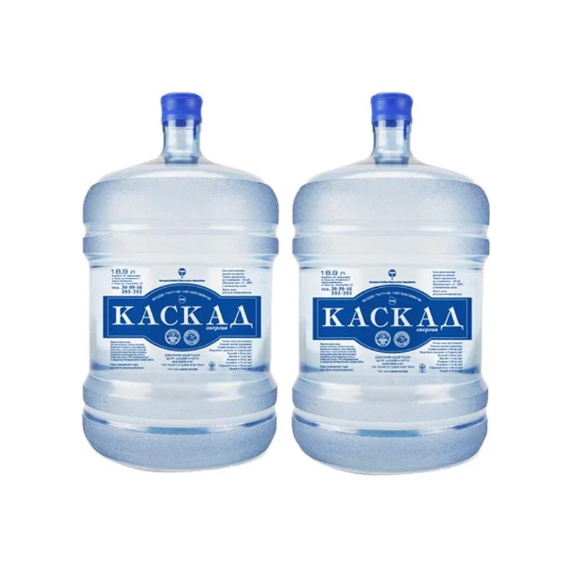 Два бутлі води Каскад Енергія 18,9 літрів