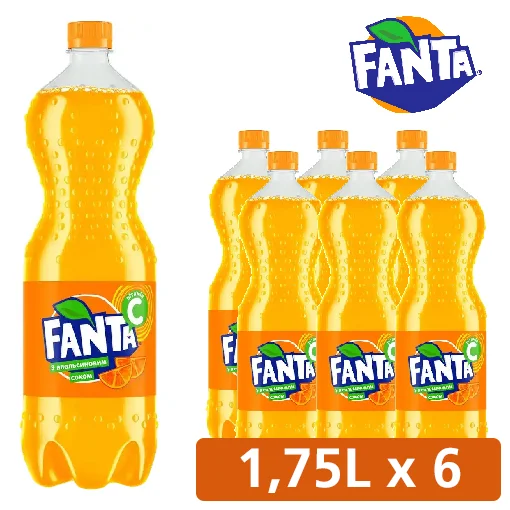 Фанта Апельсин 1.75 л.