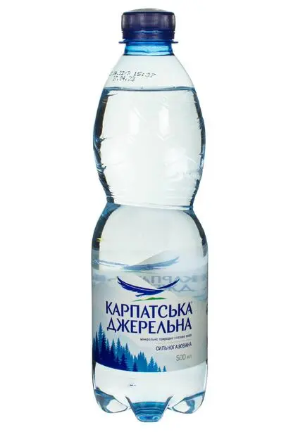 Карпатська Джерельна газована 0,5 л