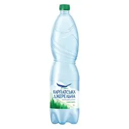 Карпатська Джерельна слабогазована 0,5 л