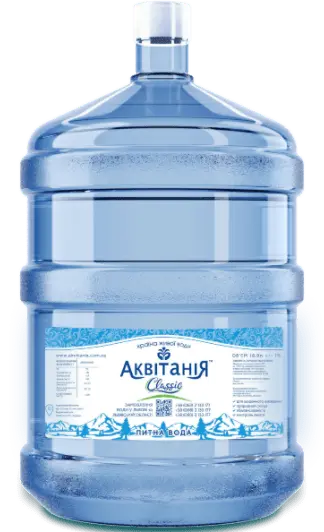 Вода Аквітанія Classic артезіанська 18,9 л