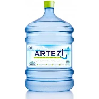 Вода артезіанська ТМ «Артезі» 19 л