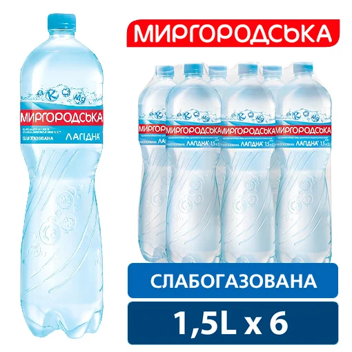 Вода мінеральна Миргородська