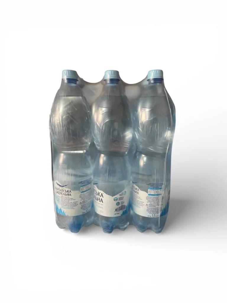 Вода минеральная «Карпатська Джерельна» негазированная, 6x1,5л