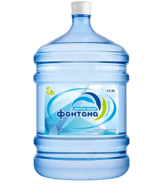 Вода очищена Фонтана 18,9 л