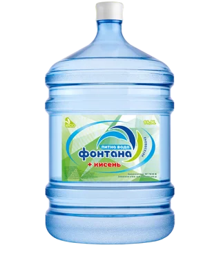 Вода очищена Фонтана з киснем 18,9 л