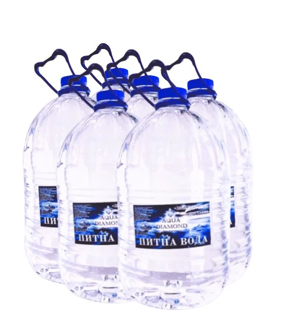 Вода питна 5 литров — 6 шт.