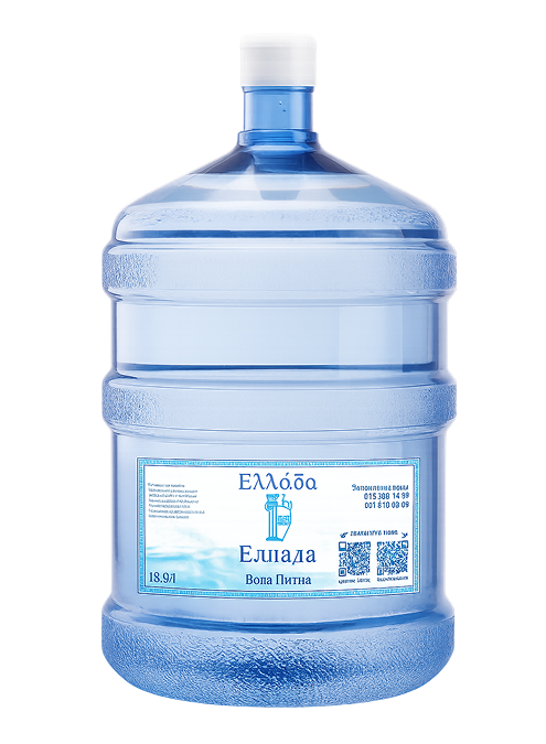 Вода питна Еллада 18,9 л