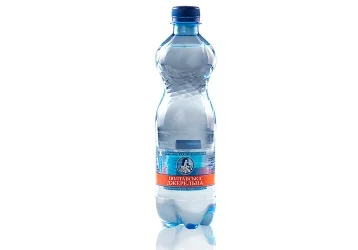 Вода Полтавська Джерельна середньогазована 0,5 л (12 пляшок)