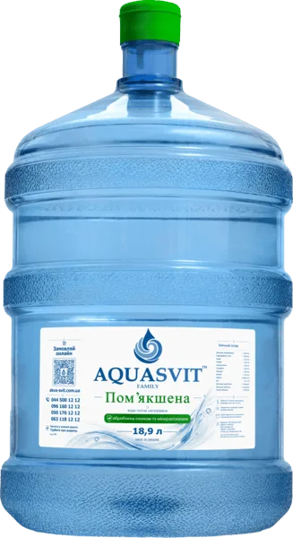 Вода Помʼякшена 18,9 л