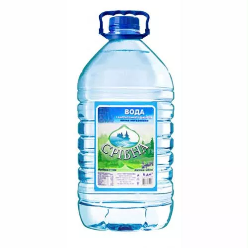 Вода Срібна негазована 6 л