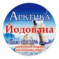 Вода Сузір'я АРКТИКА йодована 19 л