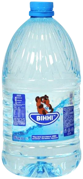 Вода Вінні негазована 6 л